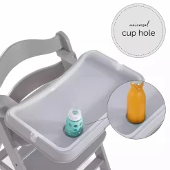 hauck Alpha Tray Grey Comfortline* Hochstuhl Zubehör