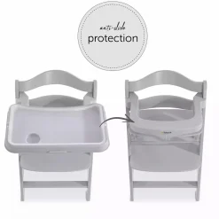 hauck Alpha Tray Grey Comfortline* Hochstuhl Zubehör