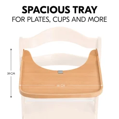 hauck Alpha Tray Natural* Hochstuhl Zubehör