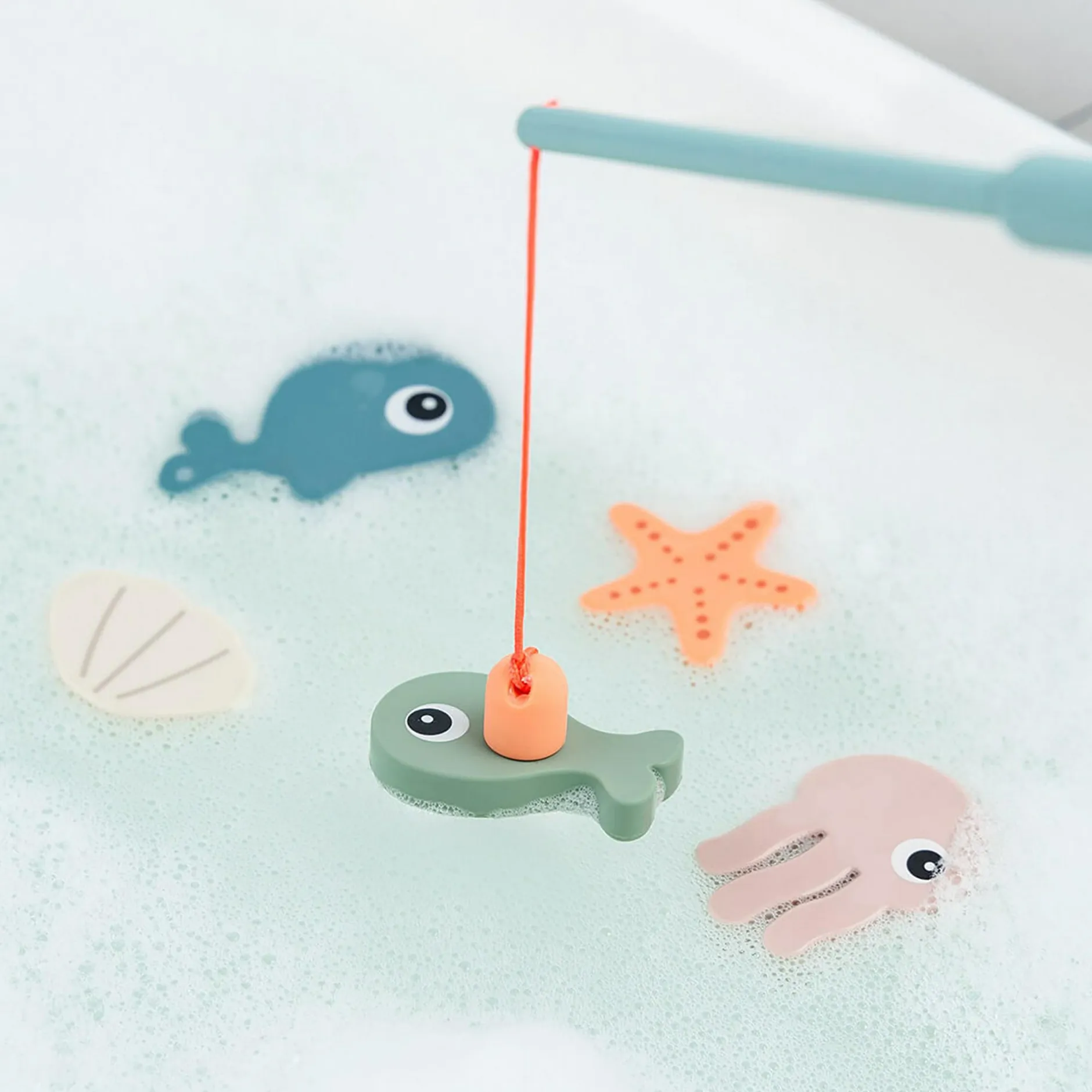 done by deer Angelspielzeug zum Baden Sea Friends*Kinder Badespielzeug|Badespielzeug