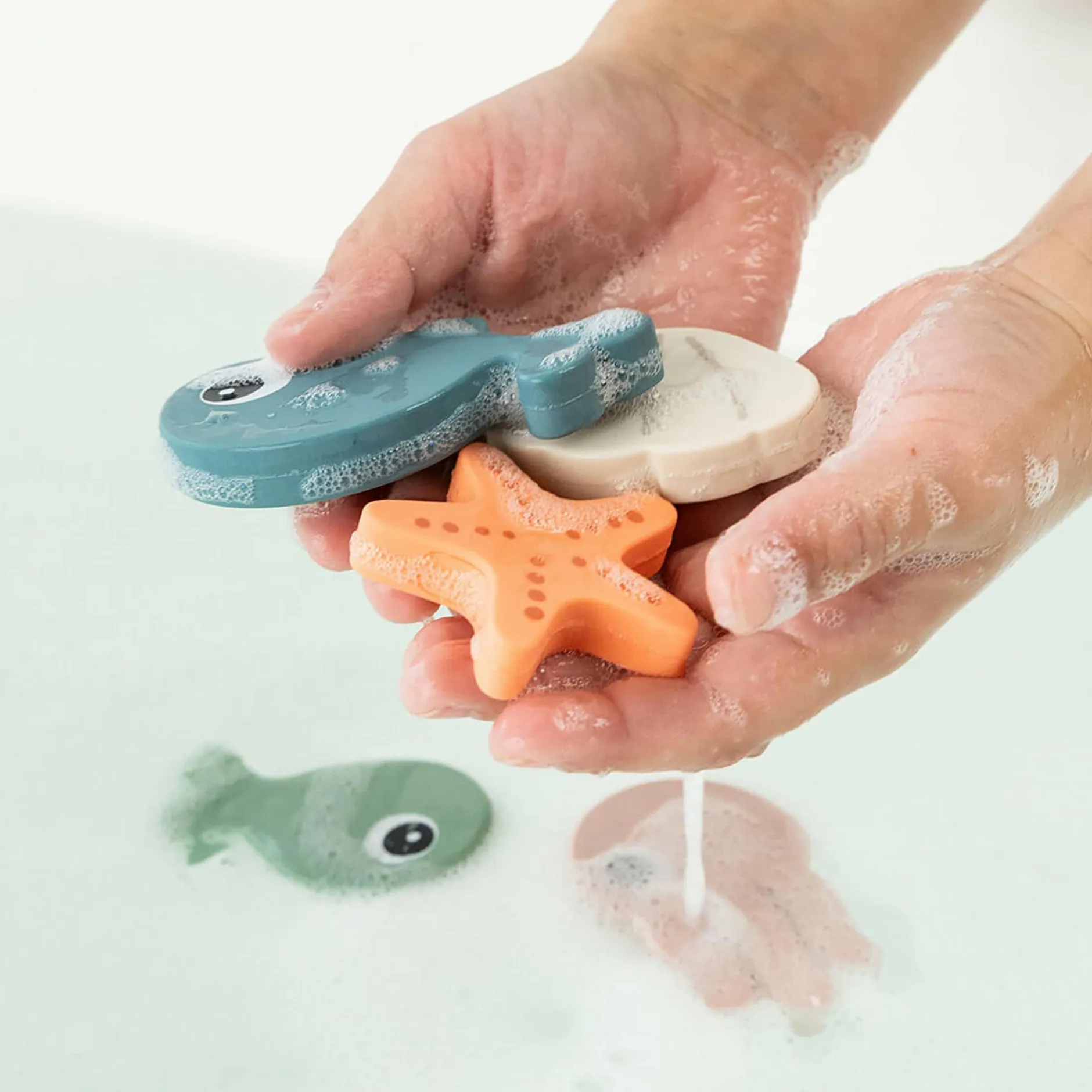 done by deer Angelspielzeug zum Baden Sea Friends*Kinder Badespielzeug|Badespielzeug