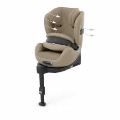 cybex PLATINUM Anoris T2 i-Size Plus Cozy*Kinder Kindersitze Isofix|Kindersitze 9-18 Kg, Gruppe 1
