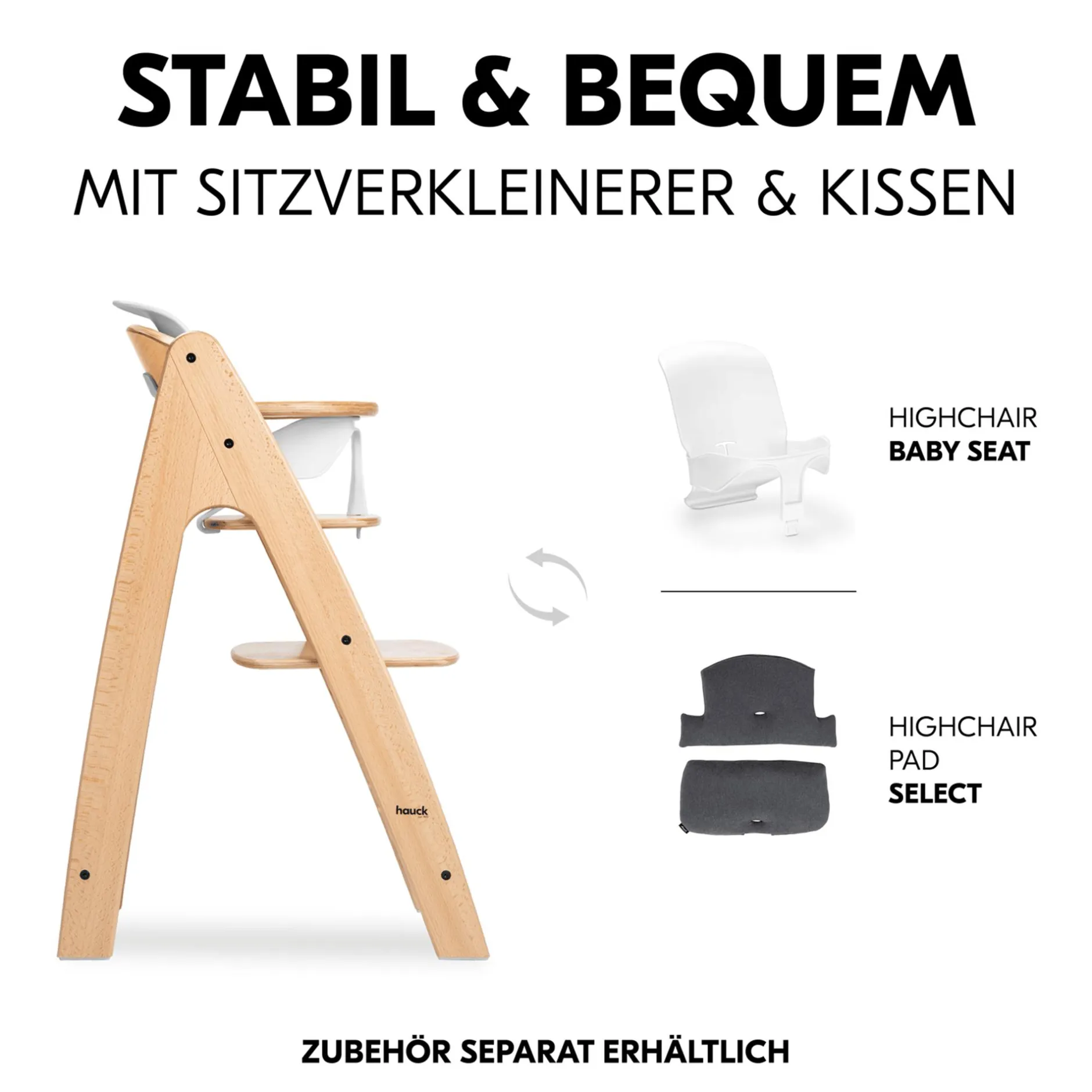 hauck Arketa Beech* Treppenhochstühle