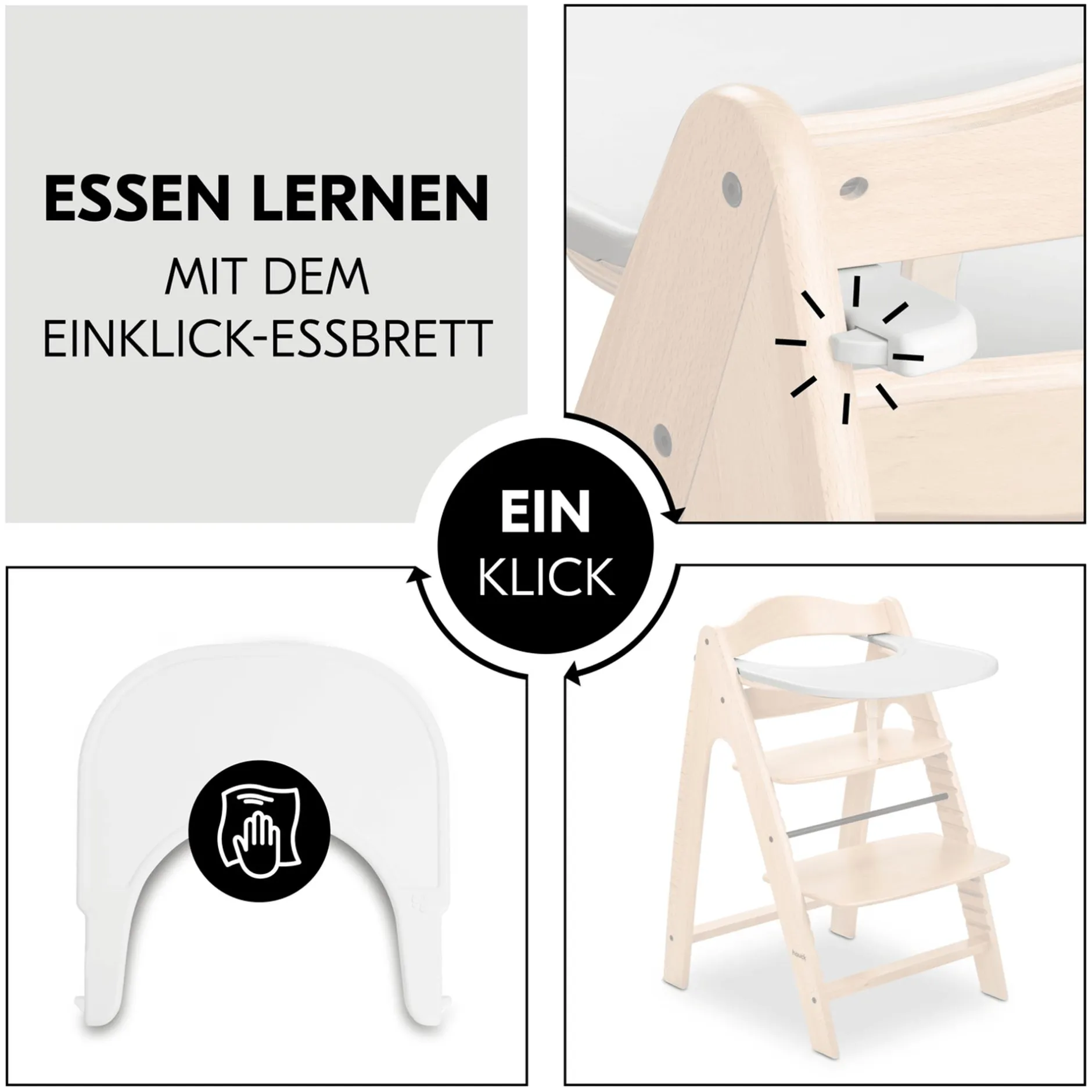 hauck Arketa Beech* Treppenhochstühle