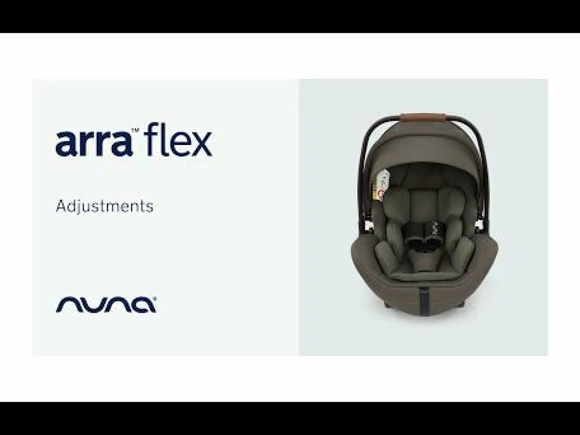 nuna ARRA flex Thunder 25*Kinder Babyschalen 0-13 Kg, Gruppe 0+