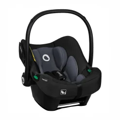 lionelo Astrid i-Size Black Grey*Kinder Babyschalen 0-13 Kg, Gruppe 0+