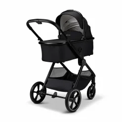 MOON AURA 2 in 1 Kombi-Kinderwagen Onyx mit Babyschale Cosmo 2.0*Kinder Kinderwagen Komplettsets
