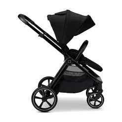 MOON AURA 2 in 1 Kombi-Kinderwagen Onyx mit Babyschale Cosmo 2.0*Kinder Kinderwagen Komplettsets