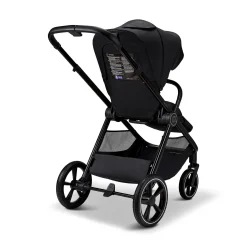 MOON AURA 2 in 1 Kombi-Kinderwagen Onyx mit Babyschale Cosmo 2.0*Kinder Kinderwagen Komplettsets