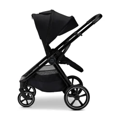 MOON AURA 2 in 1 Kombi-Kinderwagen Onyx mit Babyschale Cosmo 2.0*Kinder Kinderwagen Komplettsets
