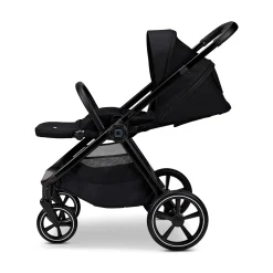 MOON AURA 2 in 1 Kombi-Kinderwagen Onyx mit Babyschale Cosmo 2.0*Kinder Kinderwagen Komplettsets