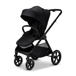MOON AURA 2 in 1 Kombi-Kinderwagen Onyx mit Babyschale Cosmo 2.0*Kinder Kinderwagen Komplettsets
