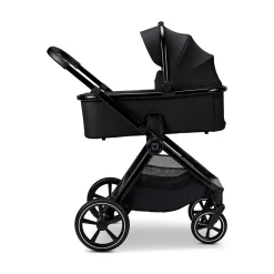 MOON AURA 2 in 1 Kombi-Kinderwagen Onyx mit Babyschale Cosmo 2.0*Kinder Kinderwagen Komplettsets