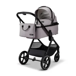 MOON AURA 2 in 1 Kombi-Kinderwagen Stone mit Babyschale Cosmo 2.0*Kinder Kinderwagen Komplettsets