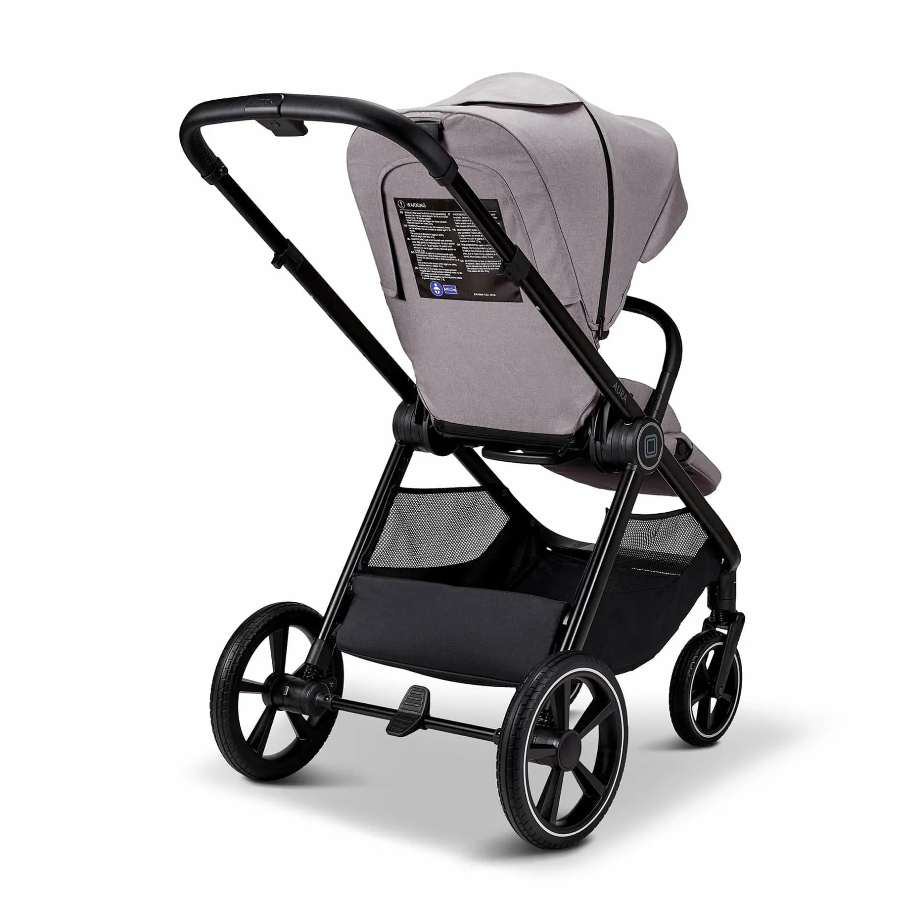 MOON AURA 2 in 1 Kombi-Kinderwagen Stone mit Babyschale Cosmo 2.0*Kinder Kinderwagen Komplettsets