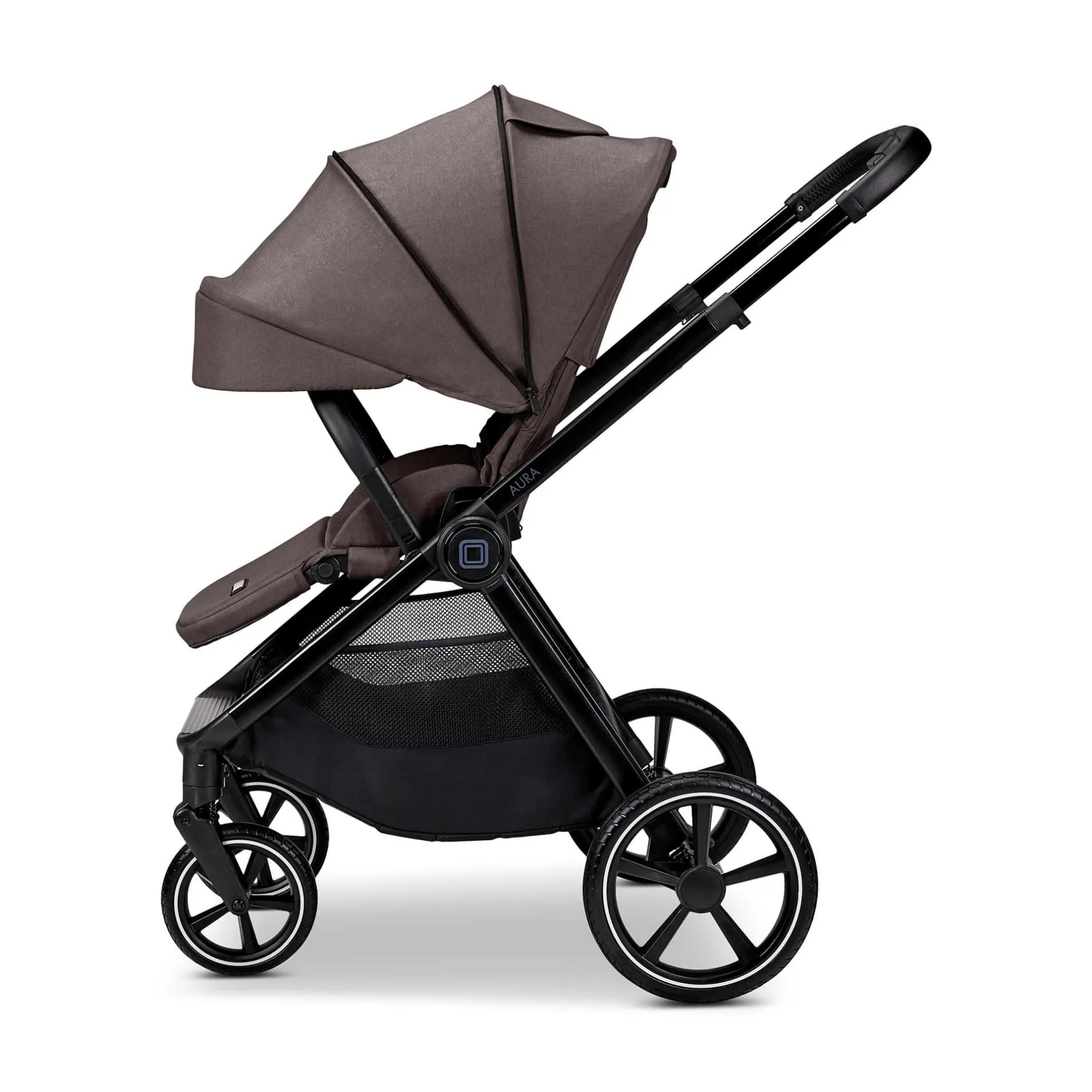 MOON AURA 2 in 1 Kombi-Kinderwagen Tonka mit Babyschale Cosmo 2.0*Kinder Kinderwagen Komplettsets