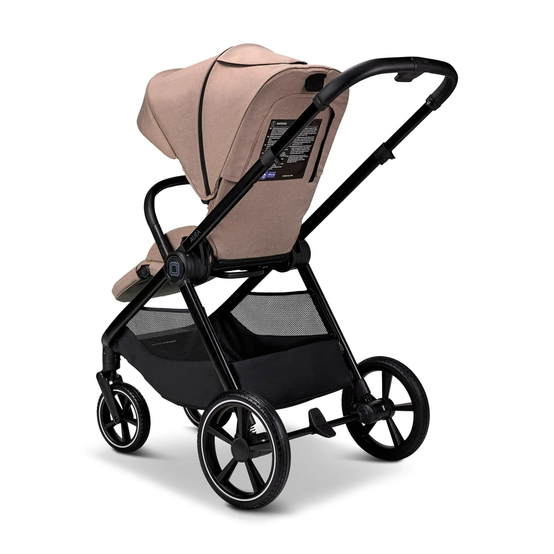 MOON AURA 2 in 1 Kombi-Kinderwagen Sand mit Babyschale Cosmo 2.0*Kinder Kinderwagen Komplettsets