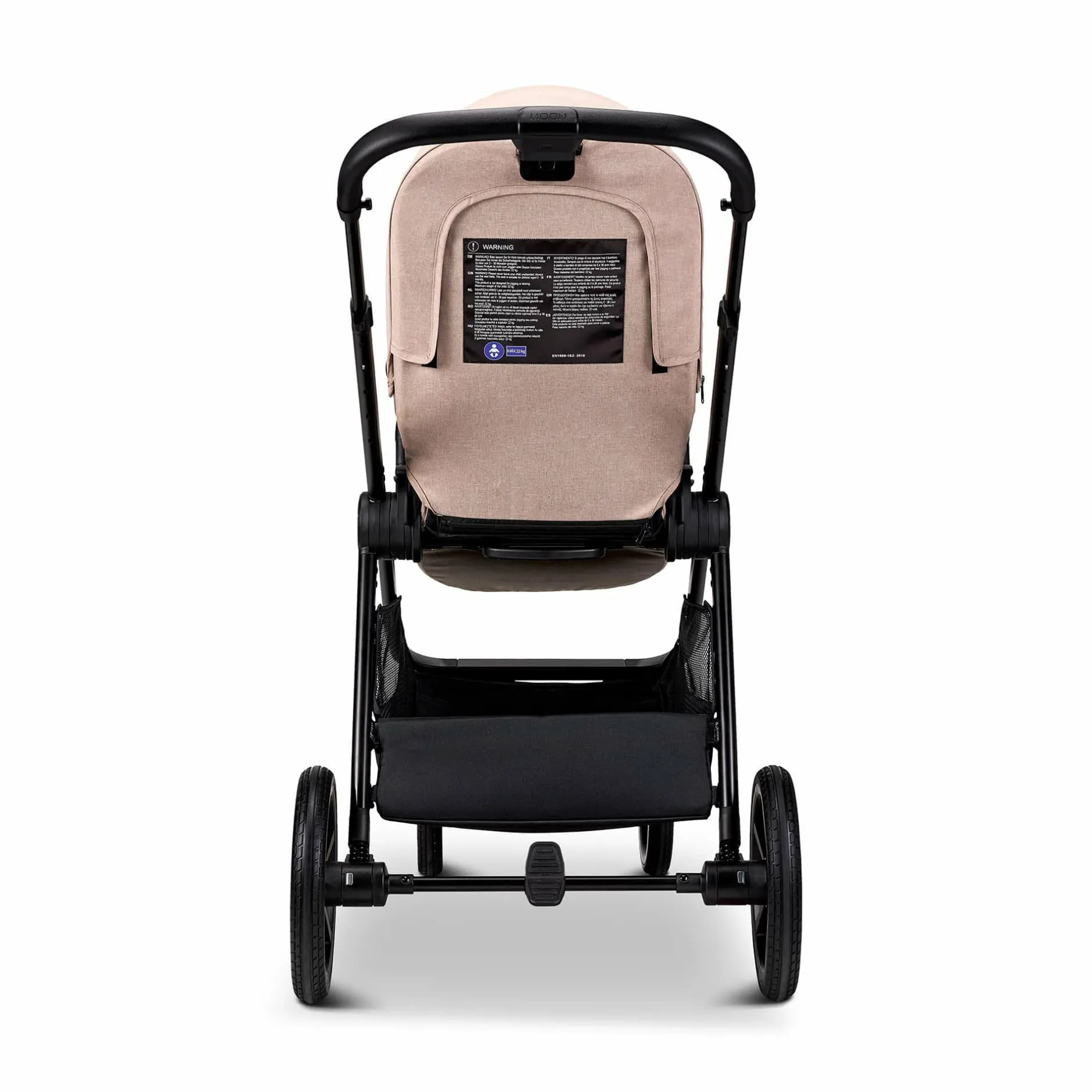 MOON AURA 2 in 1 Kombi-Kinderwagen Sand mit Babyschale Cosmo 2.0*Kinder Kinderwagen Komplettsets