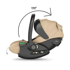 My junior Aura ergo i-Size*Kinder Babyschalen 0-13 Kg, Gruppe 0+