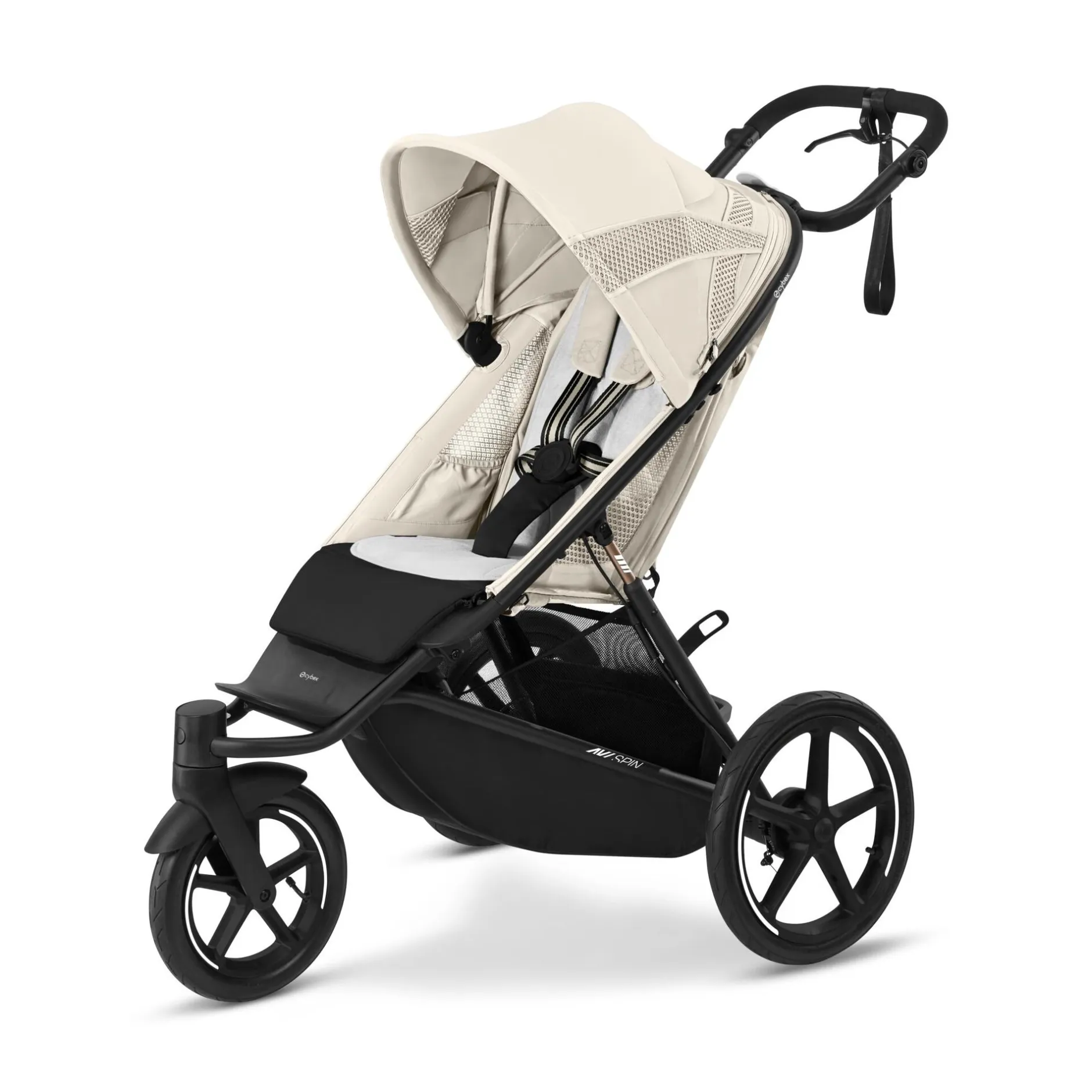 cybex Avi Spin Seashell*Kinder Kombi-Kinderwagen
