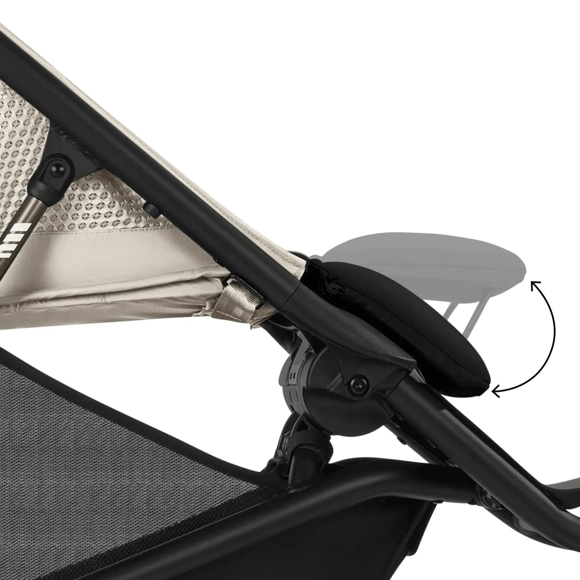 cybex Avi Spin Seashell*Kinder Kombi-Kinderwagen