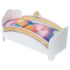 Zapf Creation BABY born Regenbogen Bett*Kinder Puppen & Puppenwagen|Spielzeug Ab 3 Jahren