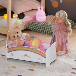 Zapf Creation BABY born Regenbogen Bett*Kinder Puppen & Puppenwagen|Spielzeug Ab 3 Jahren