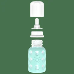 lifefactory Baby Glasflasche 120ml inkl. Sauger Gr.1* Flaschen & Sauger