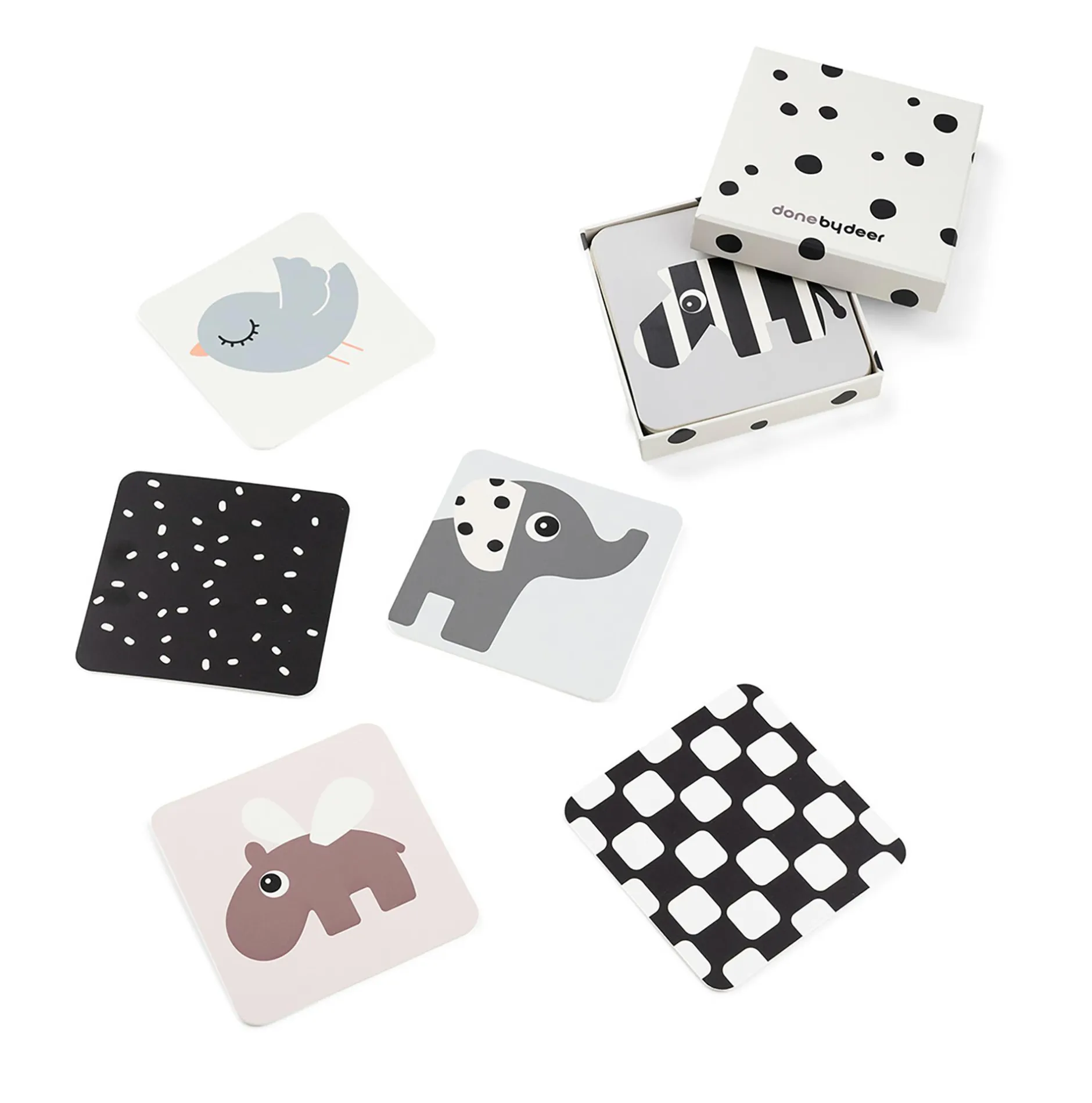 done by deer Baby Kontrastkarten 10er Pack*Kinder Lernspielzeug