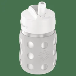 lifefactory Baby Weithalstrinkflasche 235ml inkl. Strohhalmdeckel* Flaschen & Sauger