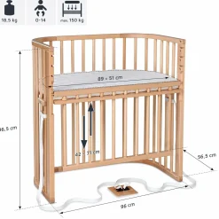 babybay Boxspring Comfort Plus Natur* Babybetten