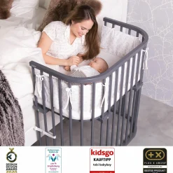 babybay Boxspring schiefer* Babybetten