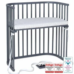 babybay Boxspring schiefer* Babybetten