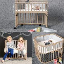 babybay Boxspring XXL natur* Babybetten