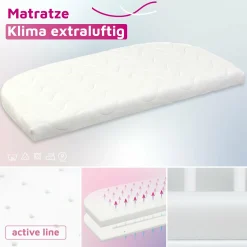 babybay ® Matratze Klima extraluftig Maxi und Boxspring* Matratzen