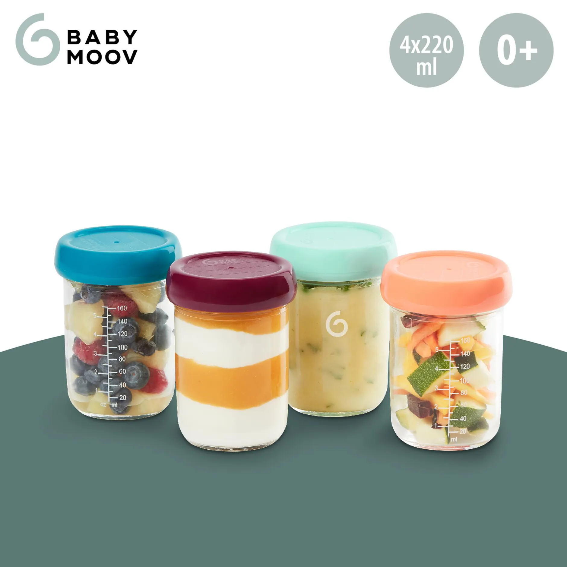 babymoov Babybols Glas 240 ml* Nahrungsbehälter