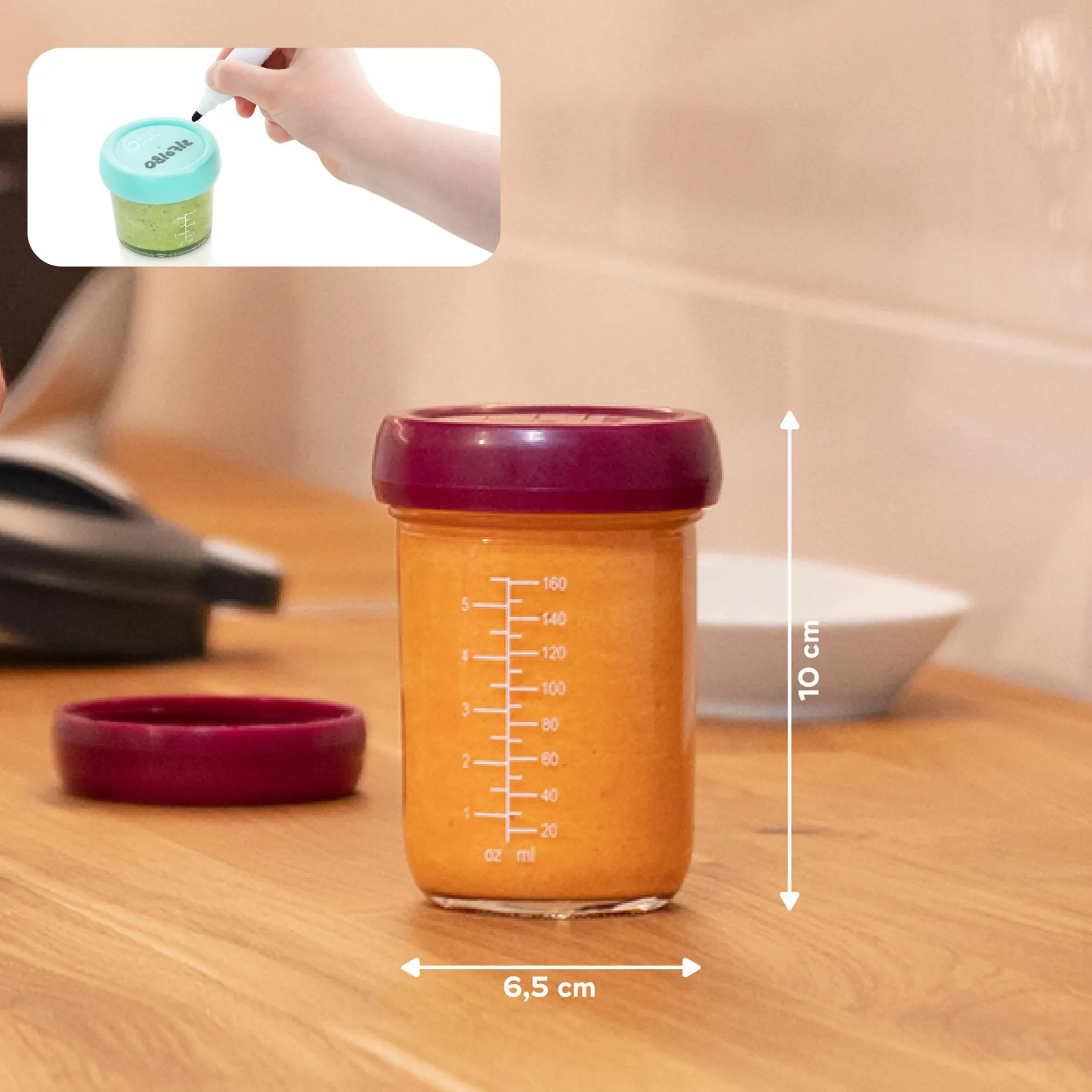 babymoov Babybols Glas 240 ml* Nahrungsbehälter