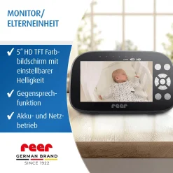 reer BabyCam Pro HD Move und Zusatzkamera BabyCam Pro HD Move* Babyphone