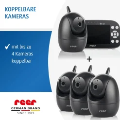 reer BabyCam Pro HD Move und Zusatzkamera BabyCam Pro HD Move* Babyphone