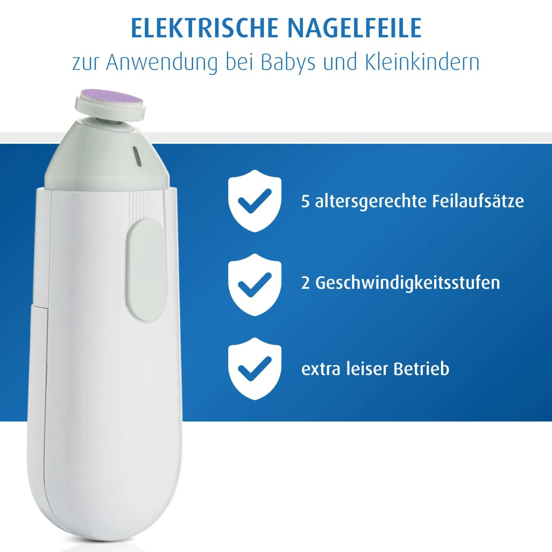 reer BabyCare Elektrische Nagelfeile* Hausapotheke