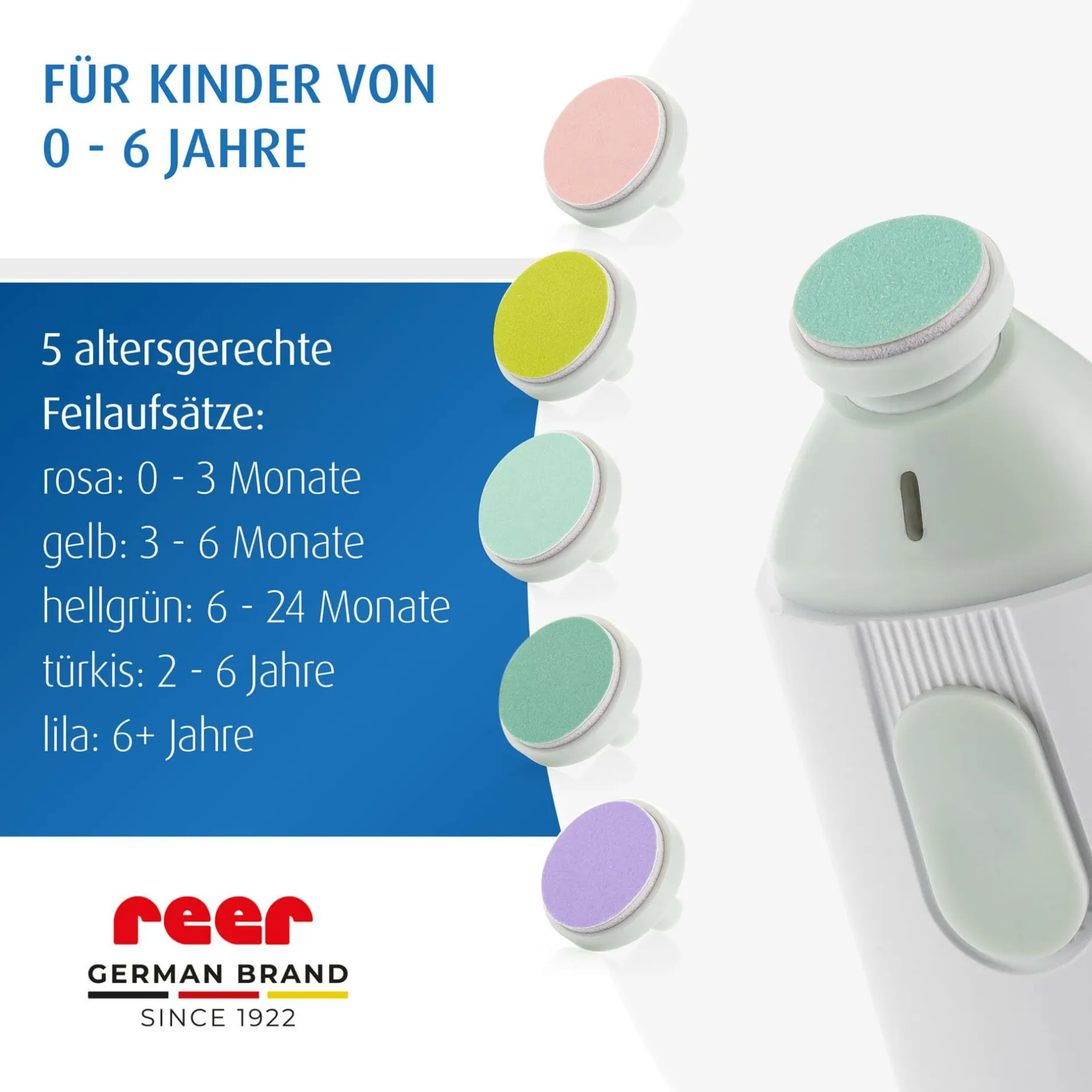 reer BabyCare Elektrische Nagelfeile* Hausapotheke