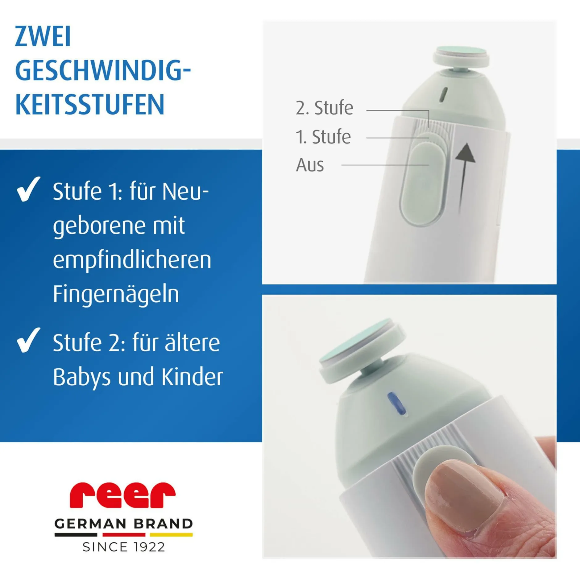 reer BabyCare Elektrische Nagelfeile* Hausapotheke