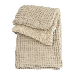 MEYCO Babydecke Waffel Teddy Sand* Bettausstattung