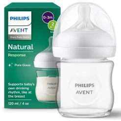 PHILIPS AVENT Babyflasche Glas Natural Response Gr.2 120ml SCY930/01* Flaschen & Sauger