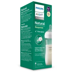 PHILIPS AVENT Babyflasche Glas Natural Response Gr.3 240ml SCY933/01* Flaschen & Sauger