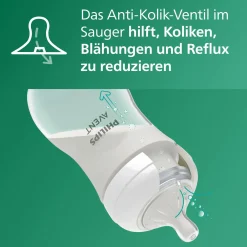 PHILIPS AVENT Babyflasche Glas Natural Response Gr.3 240ml SCY933/01* Flaschen & Sauger
