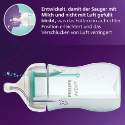 PHILIPS AVENT Babyflasche Natural Response AirFree Gr.3 260ml SCY673/01* Flaschen & Sauger