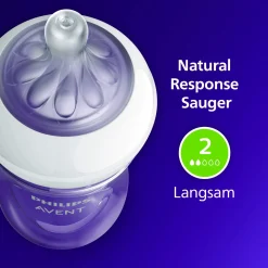 PHILIPS AVENT Babyflaschen Natural Response AirFree Gr.2 125ml SCY670/02* Flaschen & Sauger