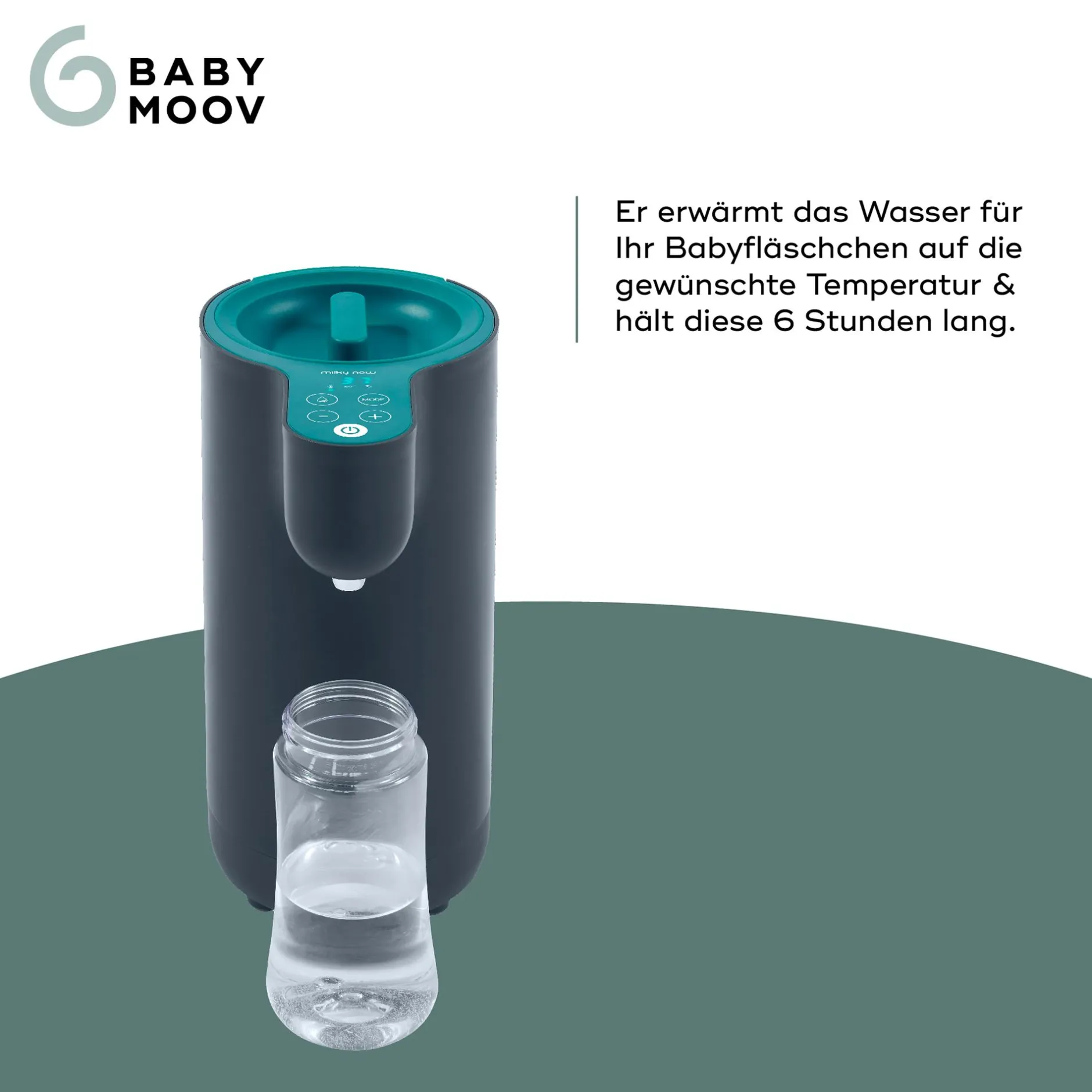 babymoov Babyfläschchenzubereiter Milky Now* Babykostwärmer