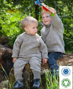 ENGEL Baby-Hose Hellgrau Melange* Hosen